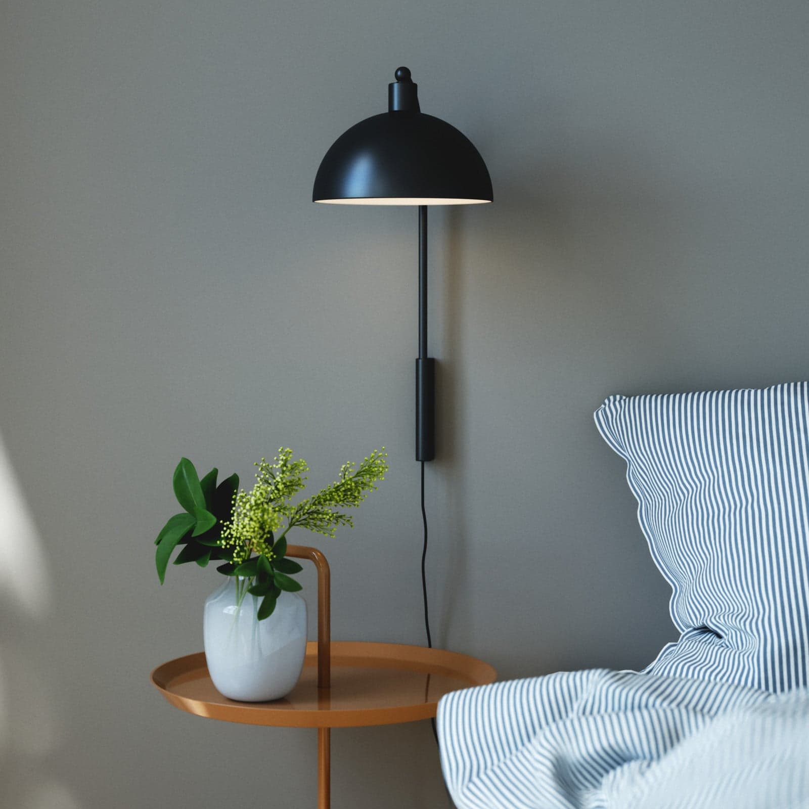 Ellen 20 Wandleuchte Black - Nordlux - Wohnzimmer - Skandinavisch - Metall - Einflammig