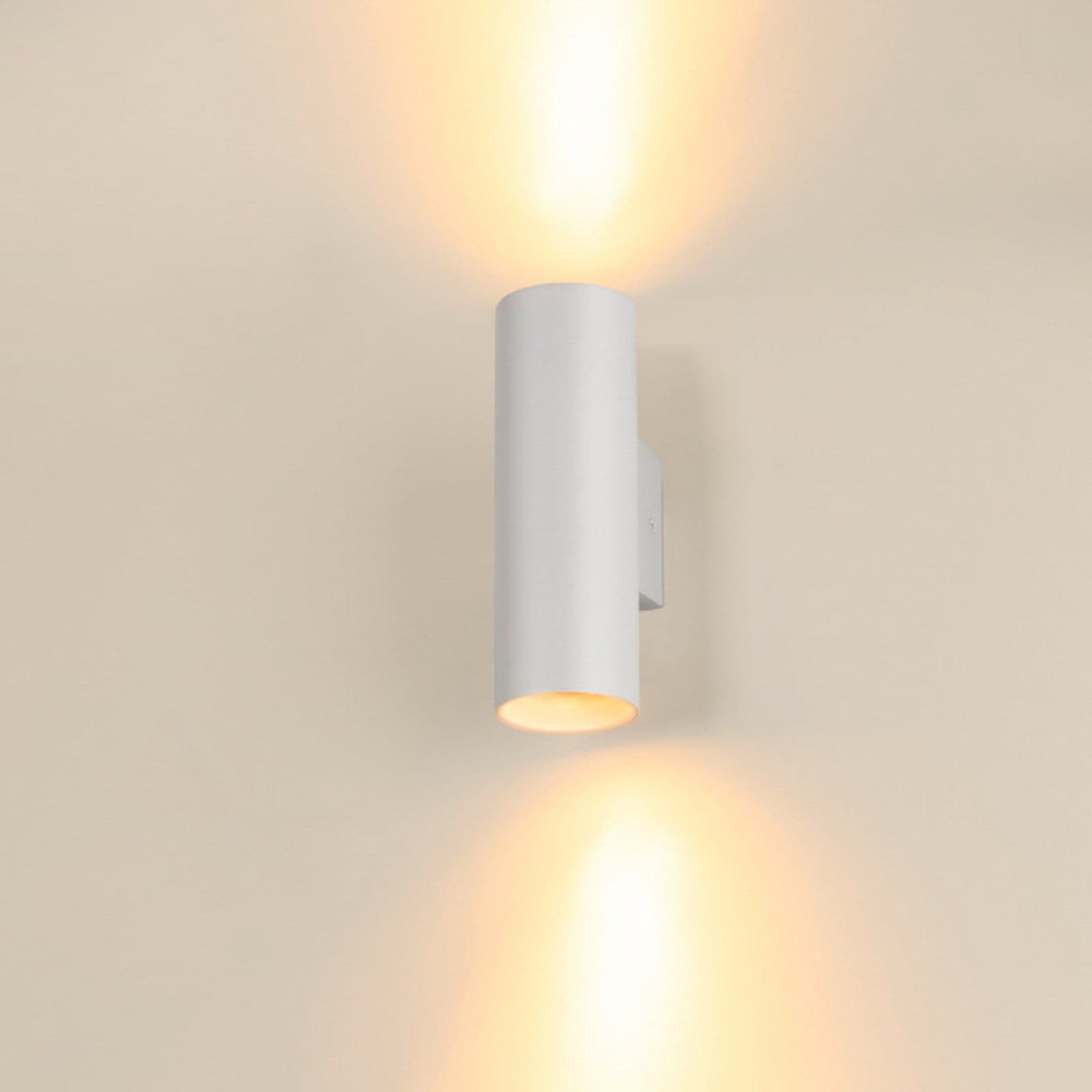 Asto Tube 2 Wandleuchte White SLV - Wohnzimmer - Modern - Metall - Mehrflammig