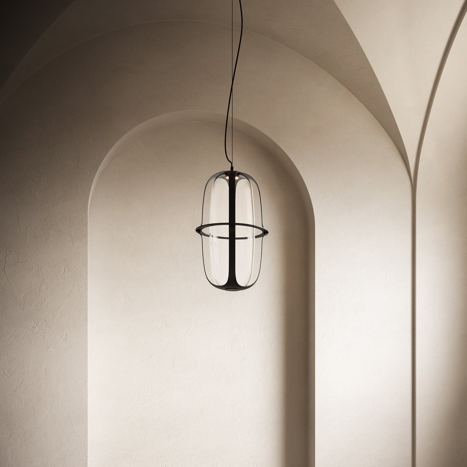 Kooi Pendelleuchte Black/Matt Black - KDLN - Wohnzimmer - Design - Aluminium - Einflammig