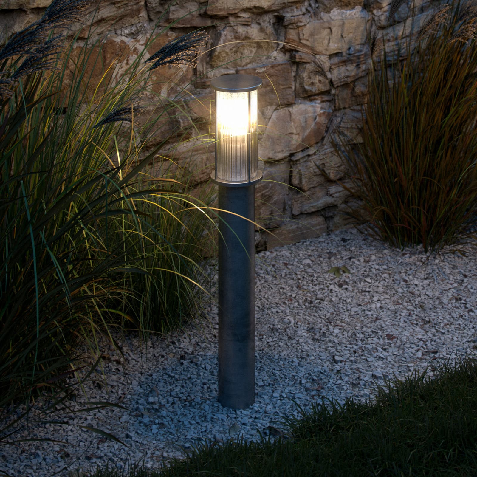Linton Garten Leuchte Galvanized Linton Garden Nordlux - Metall - Einflammig