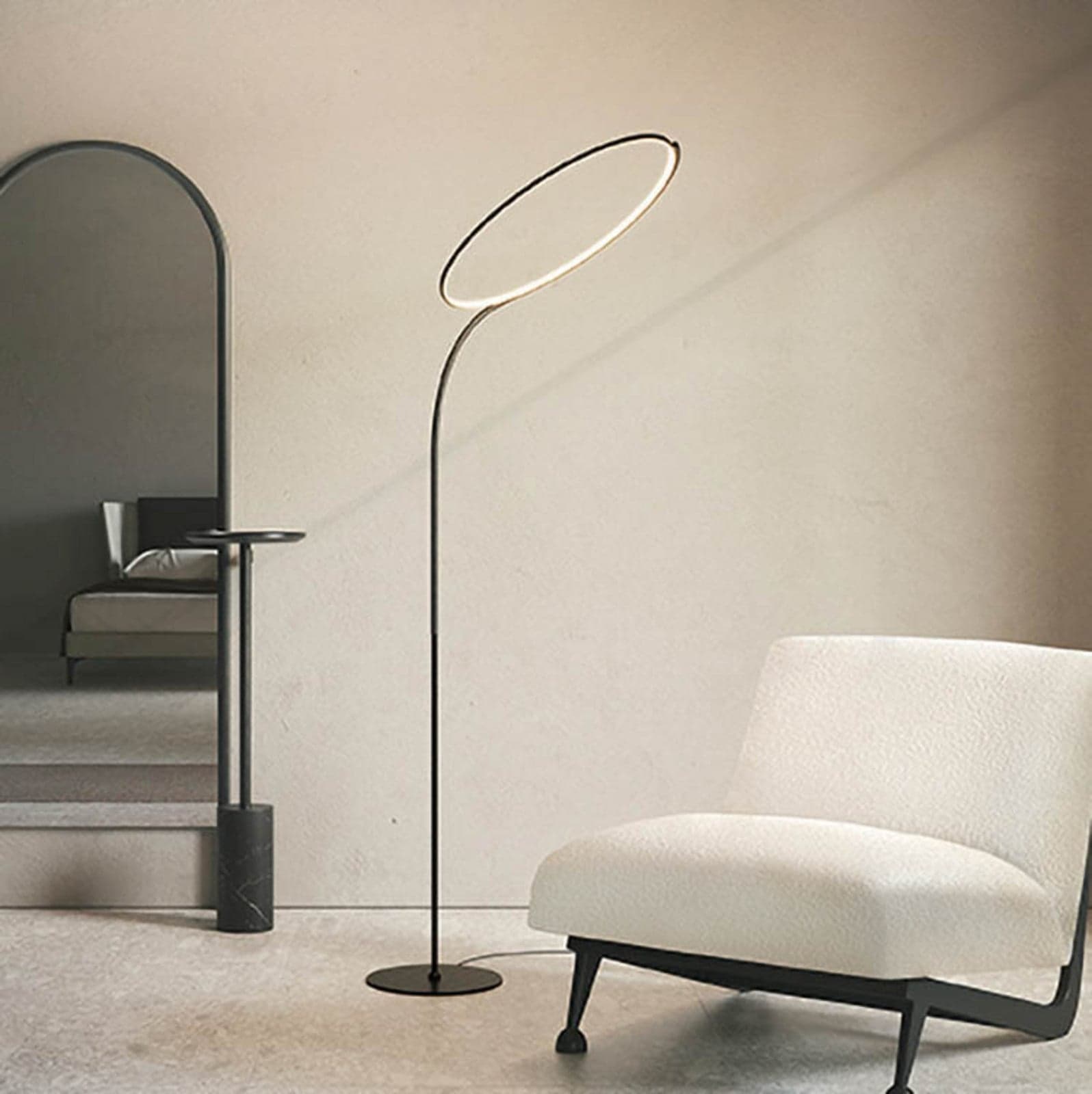 Poise Stehleuchte Black - KDLN - Wohnzimmer - Design - Metall