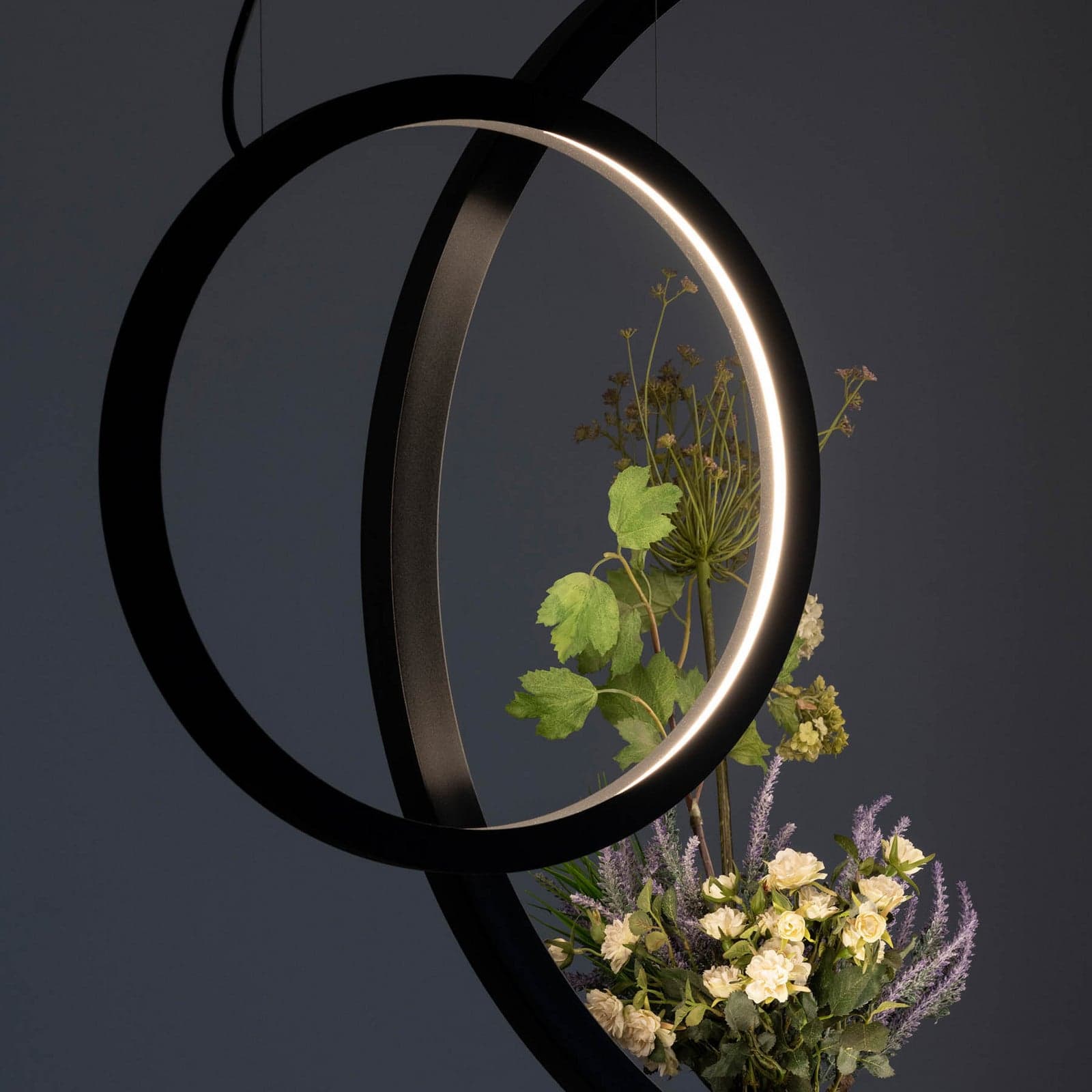 O 45 S Außen Pendelleuchte Black Artemide - Design - Metall - Einflammig