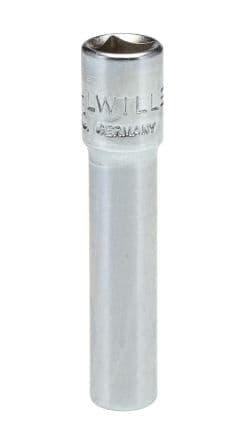 STAHLWILLE 1/4 in 12-Kant Buchse SW 6 mm Vierkant x 50mm