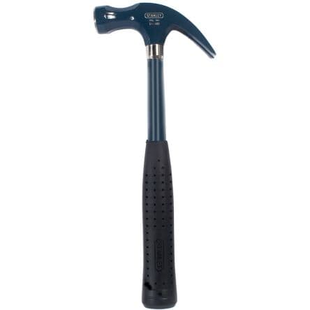 Stanley Hammer, Klauenhammer aus Stahl 0.7 kg Gummi-Stiel 31.5 cm