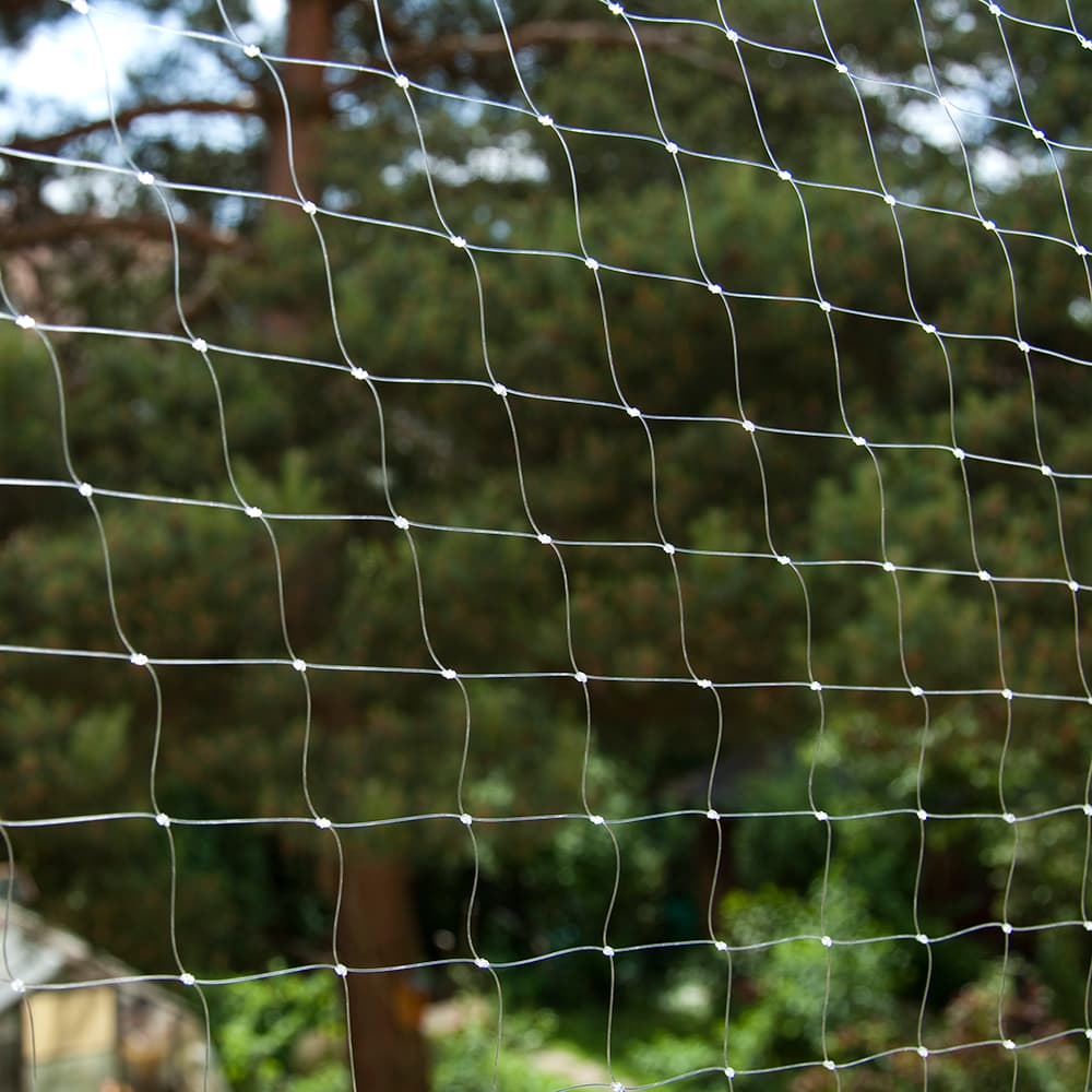 Katzenschutznetz transparent - 6 x 3 m