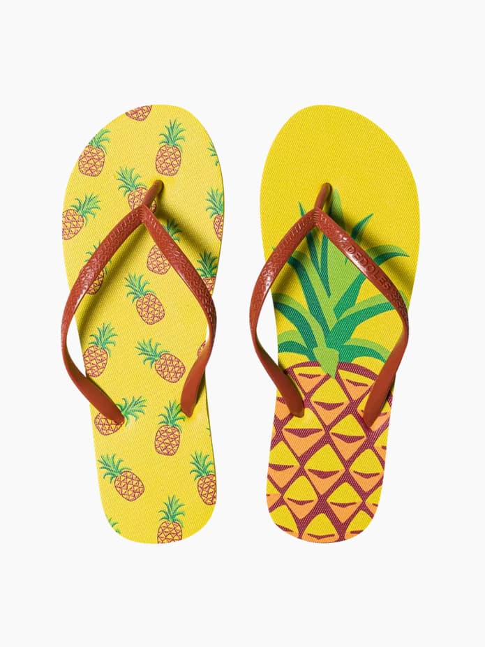 Fröhliche Flip Flops Dedoles Frische Ananas (D-U-F-FF-C-PE-1591) 37