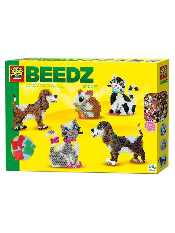 SES Creative Iron-on Beads Pets