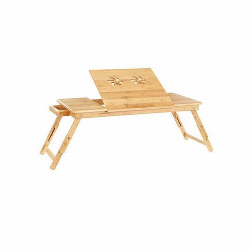 Möbelix , Naturfarben, Hellbraun , Holz , Bambus , 1 Schublade(n) Schubladen , rechteckig , 35x21-29x80-89 cm , höhenverstellbar, klappbar, Stauraum