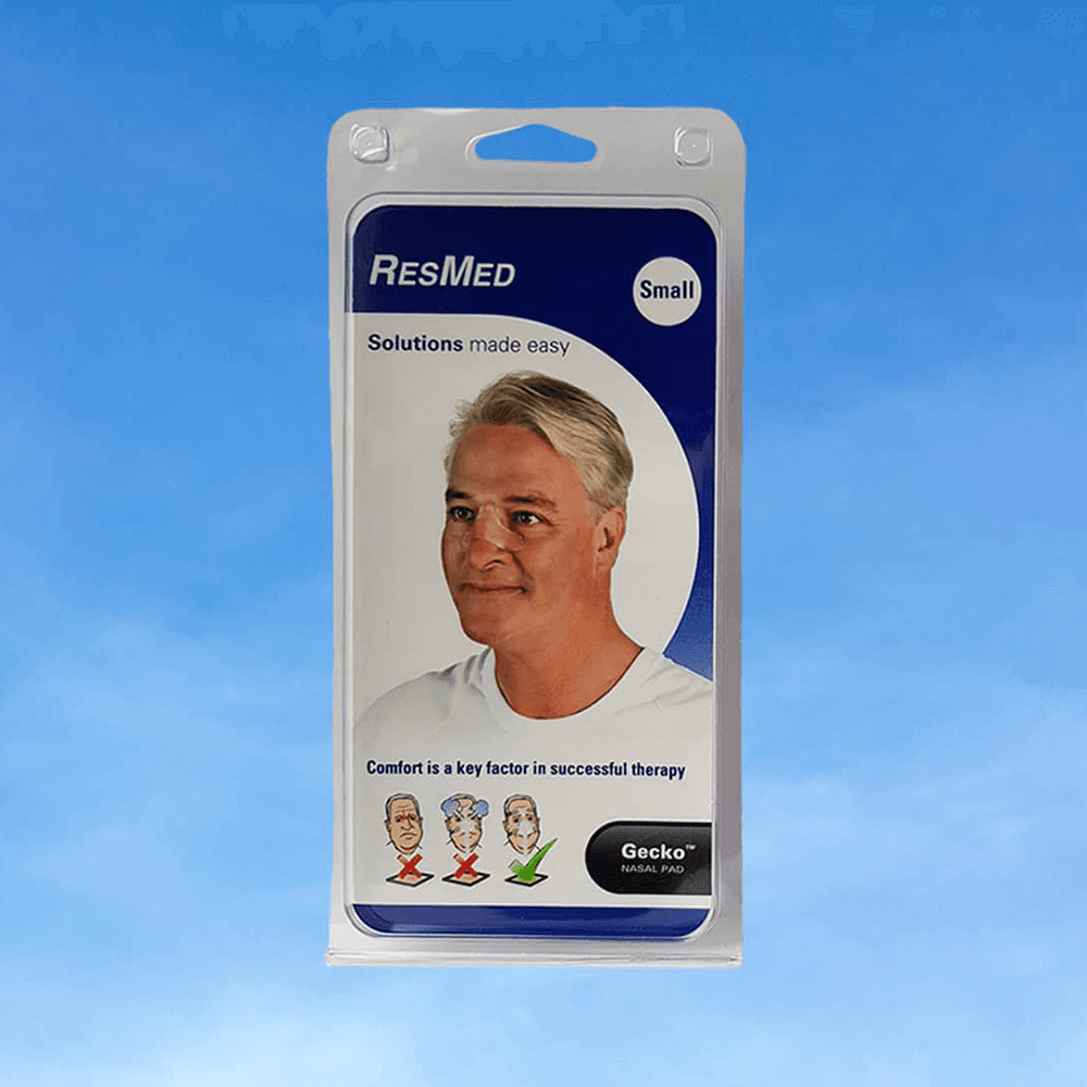 ResMed Gecko Nasenpolster – CPAP Maske Druckstelle Nase, Gecko Nasal Pad, Druckstelle Nase Maske, Nasenpads für CPAP Maske, Nasenschutz für