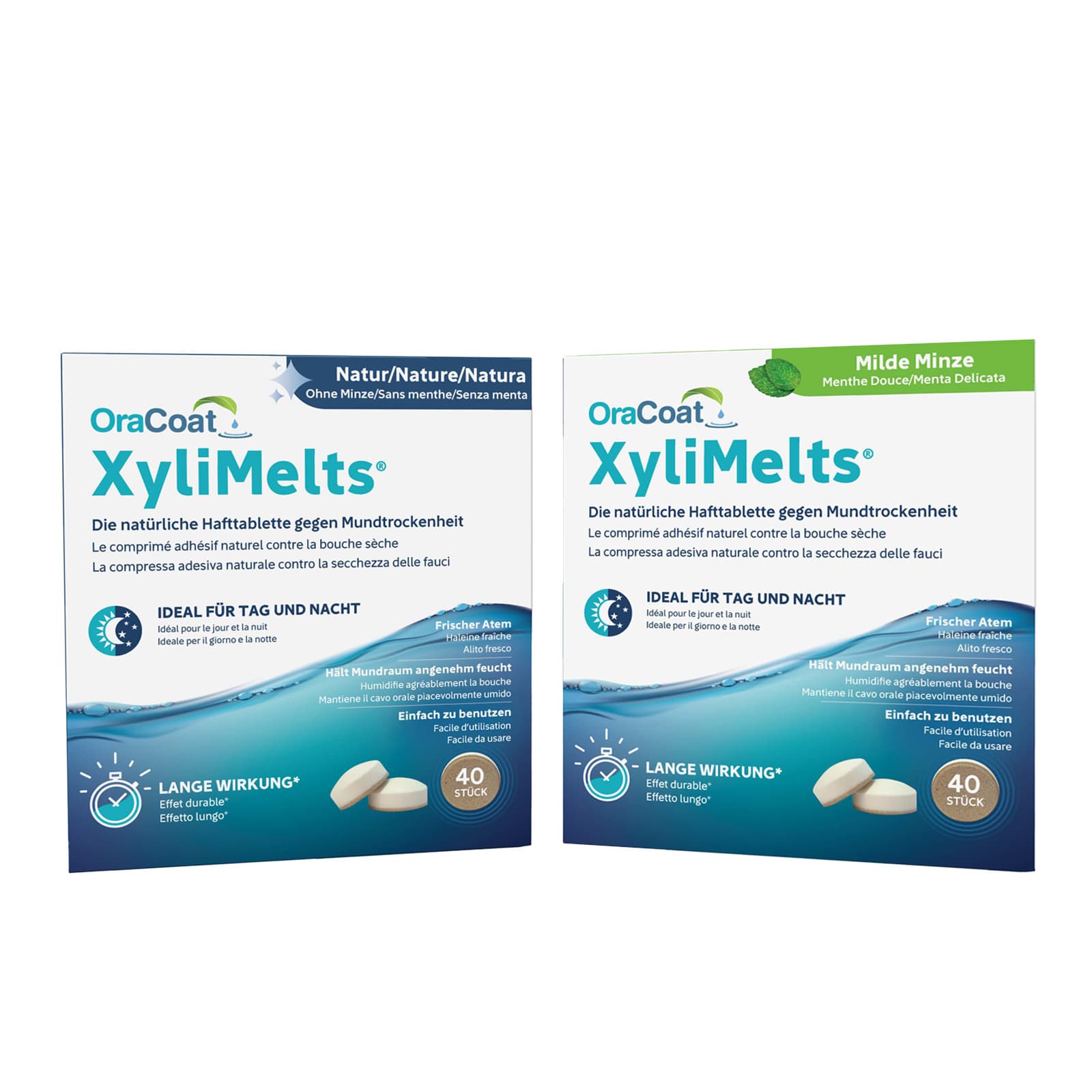 XyliMelts Kennenlern-Pack (Milde Minze & Natur)
