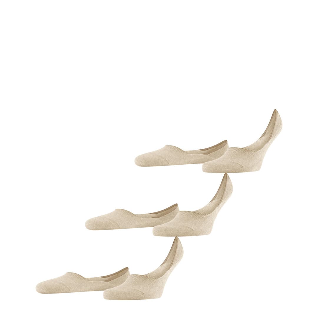 FALKE Step Medium Cut 3-Pack Herren Füßlinge