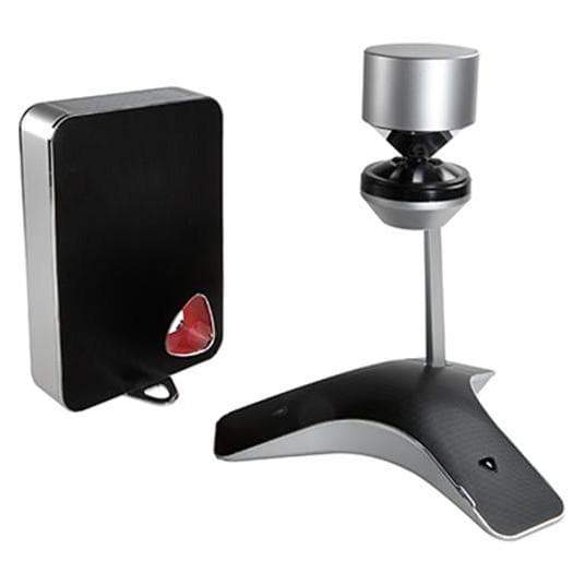 Poly CX5100 Unified Conference Station for MS Lync, USB only incl. power-data-box, cables, documentati..., Konferenzgerät, Schwarz