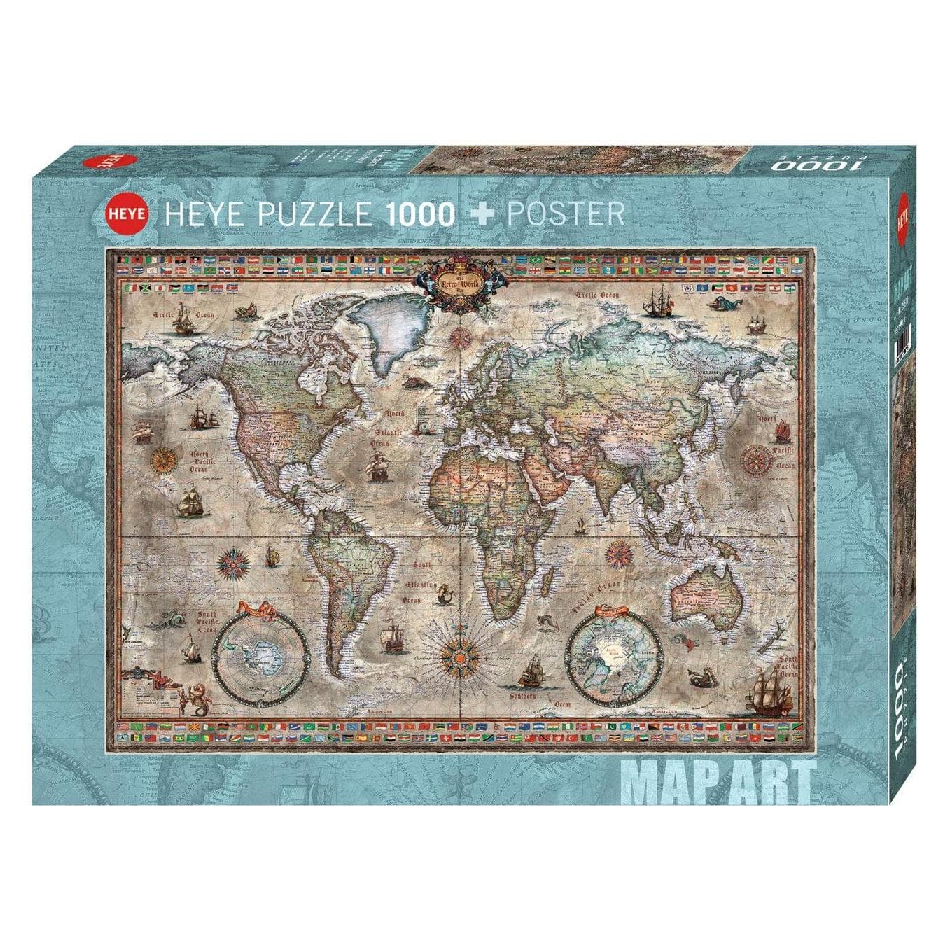 Heye Retro World (1000 Teile)