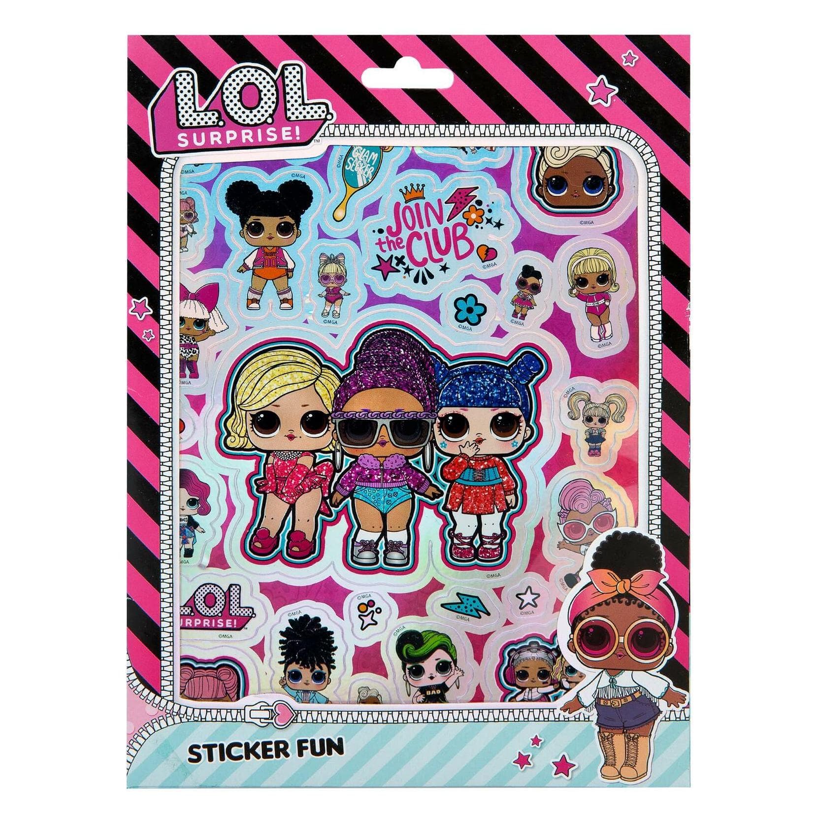 Undercover, Sticker, Stickerbuch LOL Surprise (8 Sticker)
