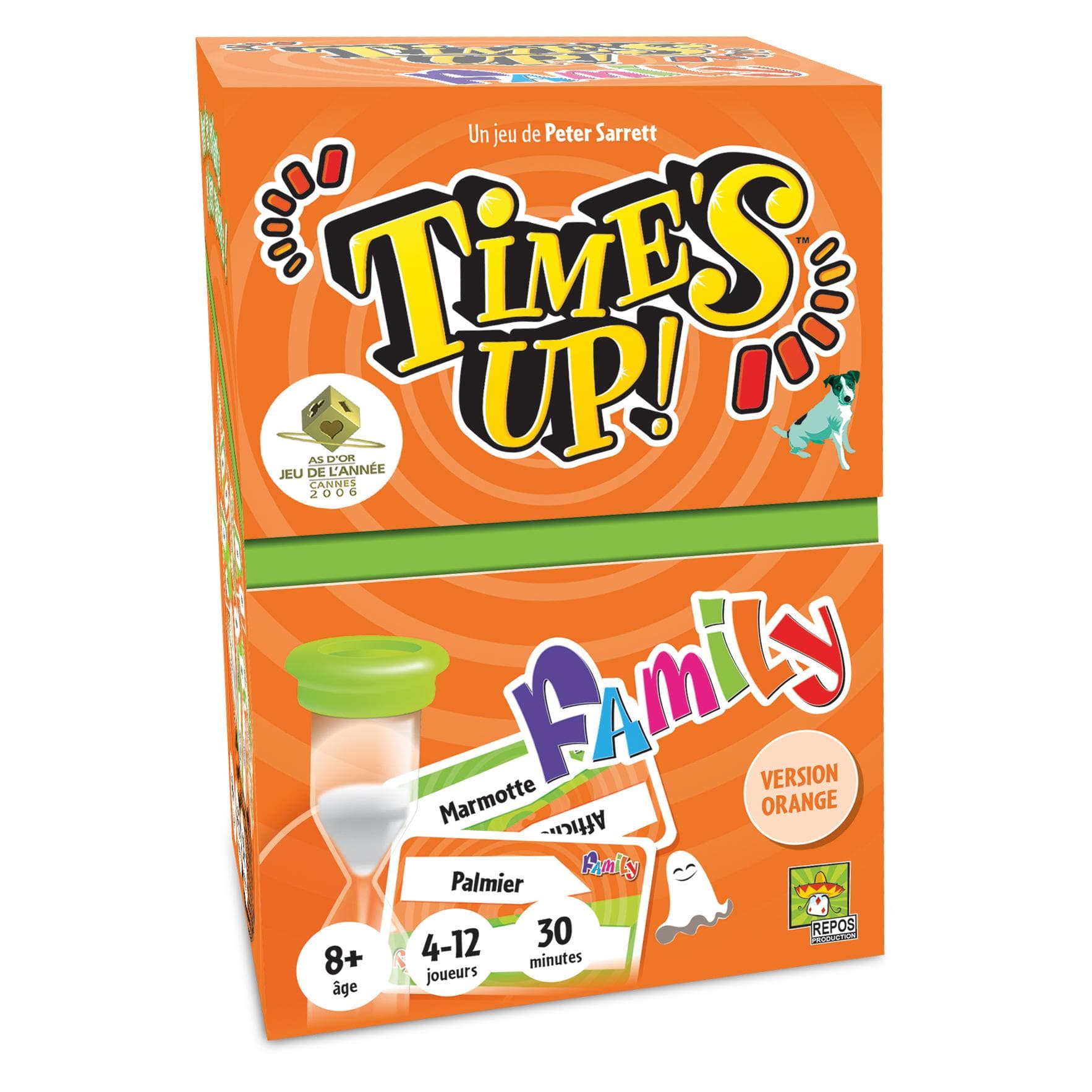 Repos Production Time s Up! Family Orange 2 (f) (MQ6) (Französisch, 4 - 12 Spieler)