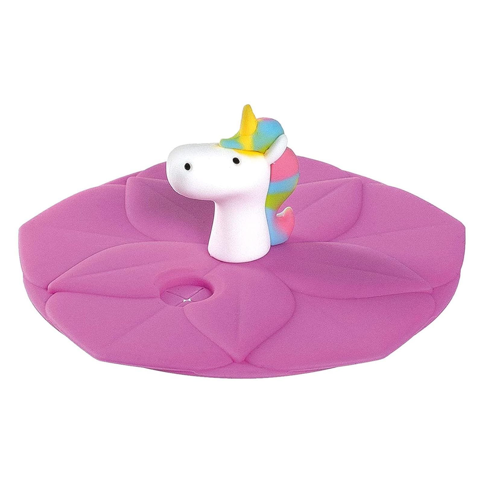 8x Leonardo, Kindergeschirr + Kinderbesteck, Glasabdeckung Bambini Einhorn, 1 Stück