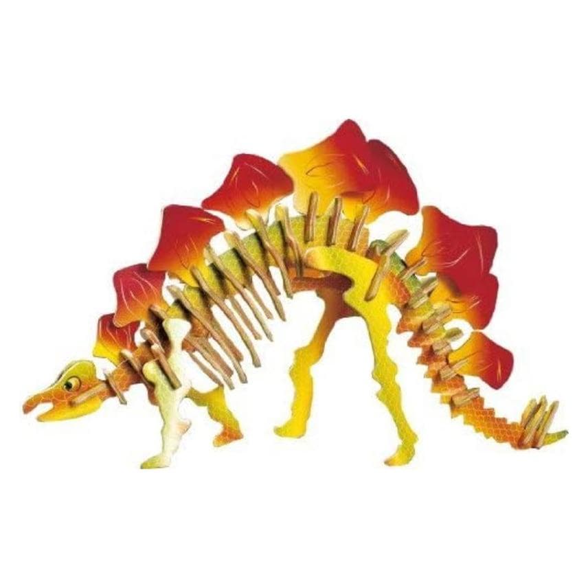 Cover-Discount DIY Bastel-Set aus Holz Dinosaurier Stegosaurus