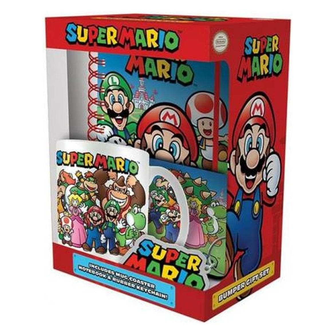Pyramid Super Mario: Evergreen - Geschenkbox, Tasse, Mehrfarbig