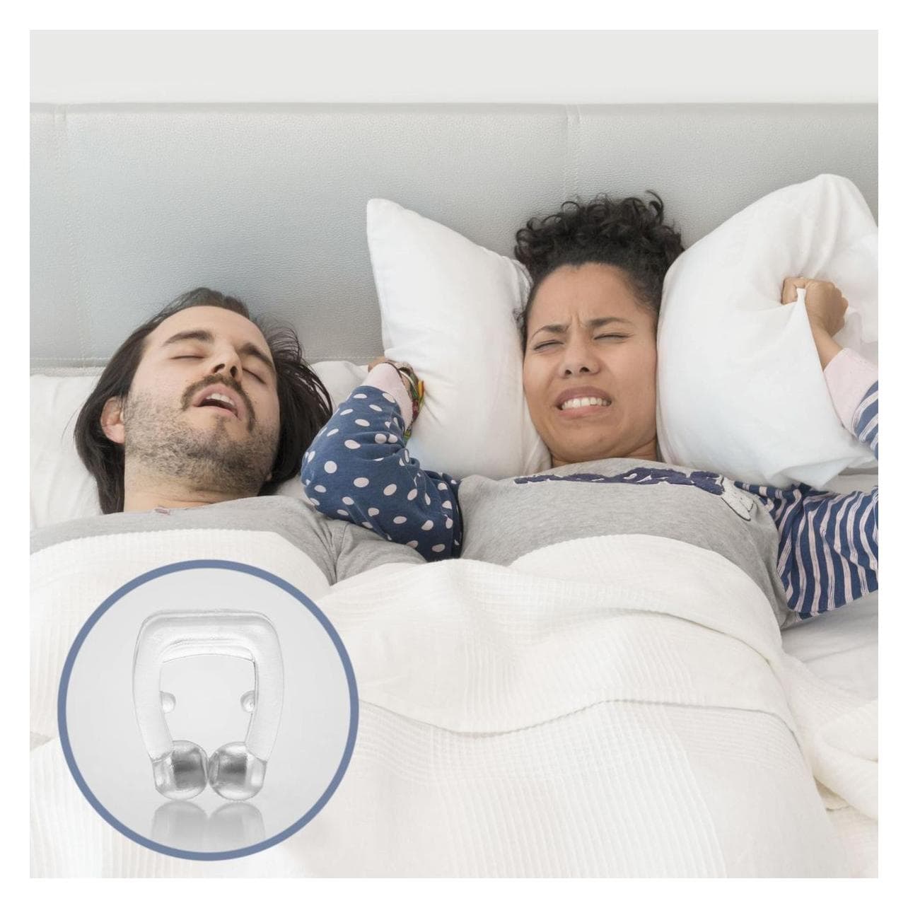 InnovaGoods, Schlaftherapie, Nasenspreizer gegen Schnarchen