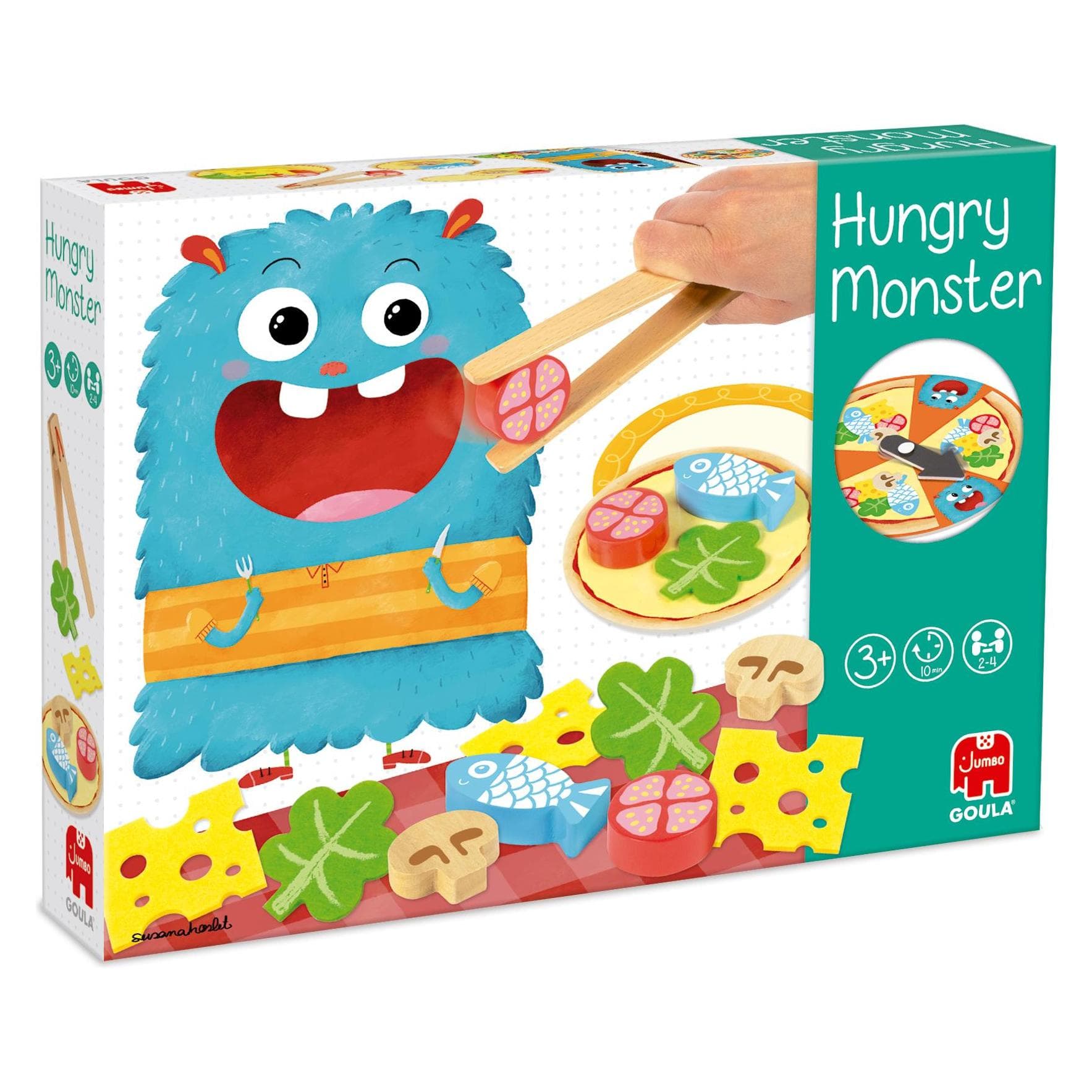 Goula Hungriges Monster (Deutsch, Englisch, Französisch, Niederländisch, 2 - 4 Spieler)