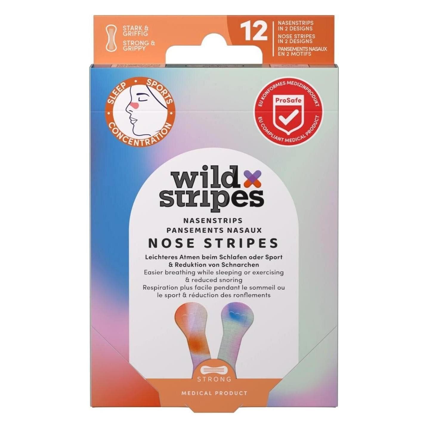 Wild Stripes, Schlaftherapie, Nasen Strips 12