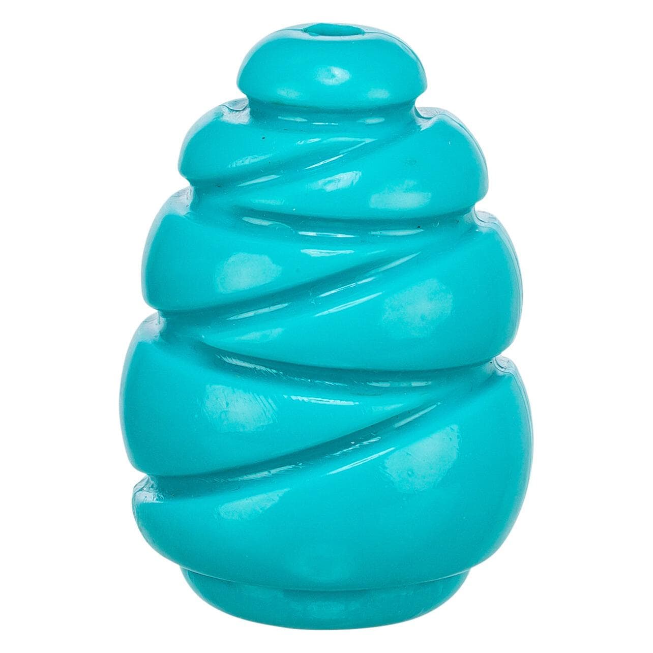 Trixie Super Strong jumper, TPR, 7.3 cm/5.1 cm, petrol (Ballspielzeug Hund), Hundespielzeug