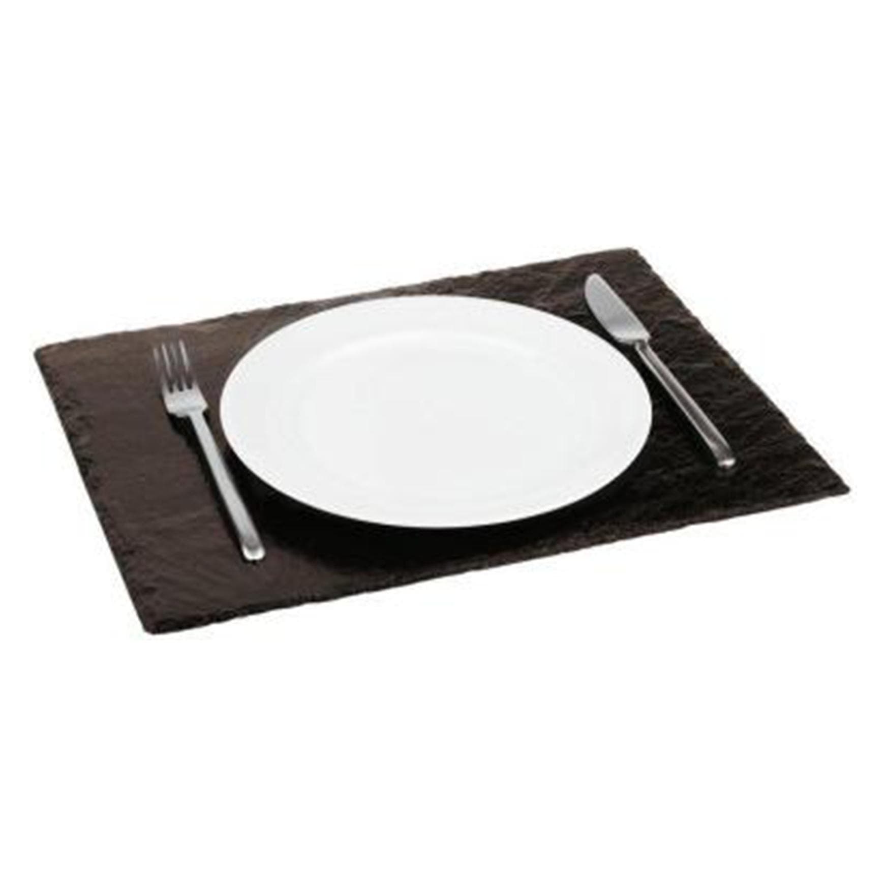 Paderno, Serviergeschirr, Naturschieferplatte mit Saftrille