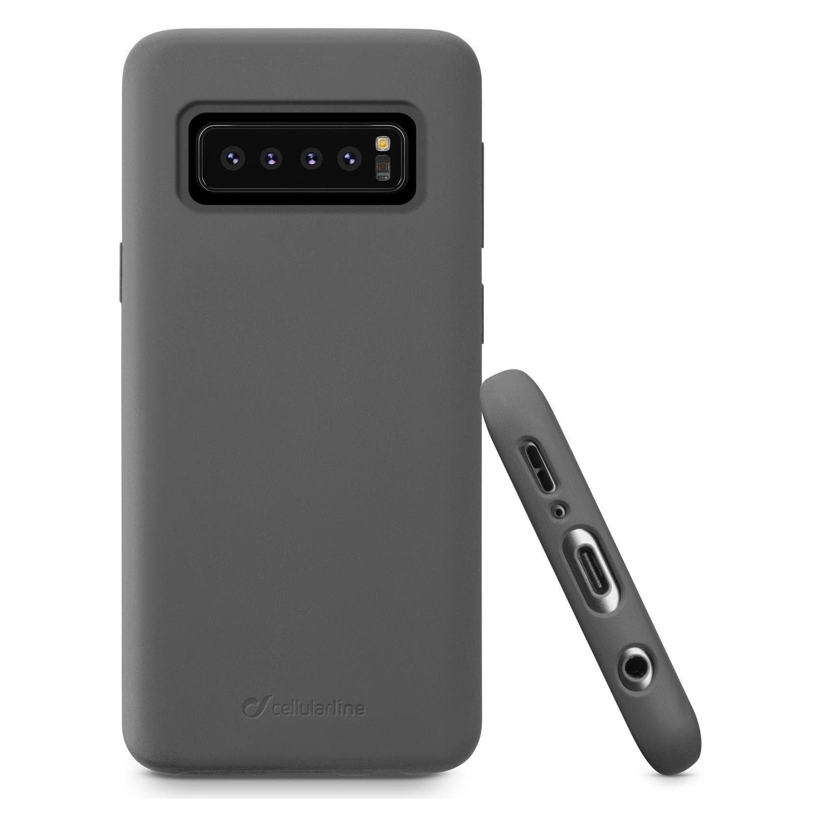 Cellularline Sensation (Samsung Galaxy S10), Smartphone Hülle, Schwarz