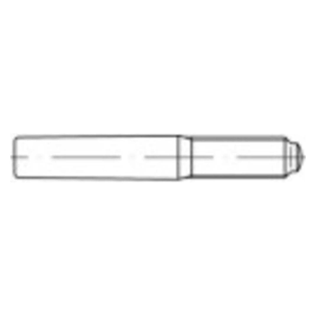 Toolcraft, Nägel, Kegelstift (Ø x L) 12 mm x 140 (5 Stk., 140 mm)