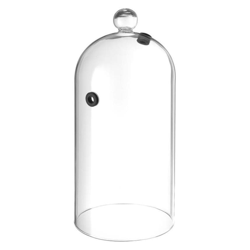 Hendi, Smoker Zubehör, Glasglosche mit Lüftungsöffn. ø130x(H)282 mm Boros