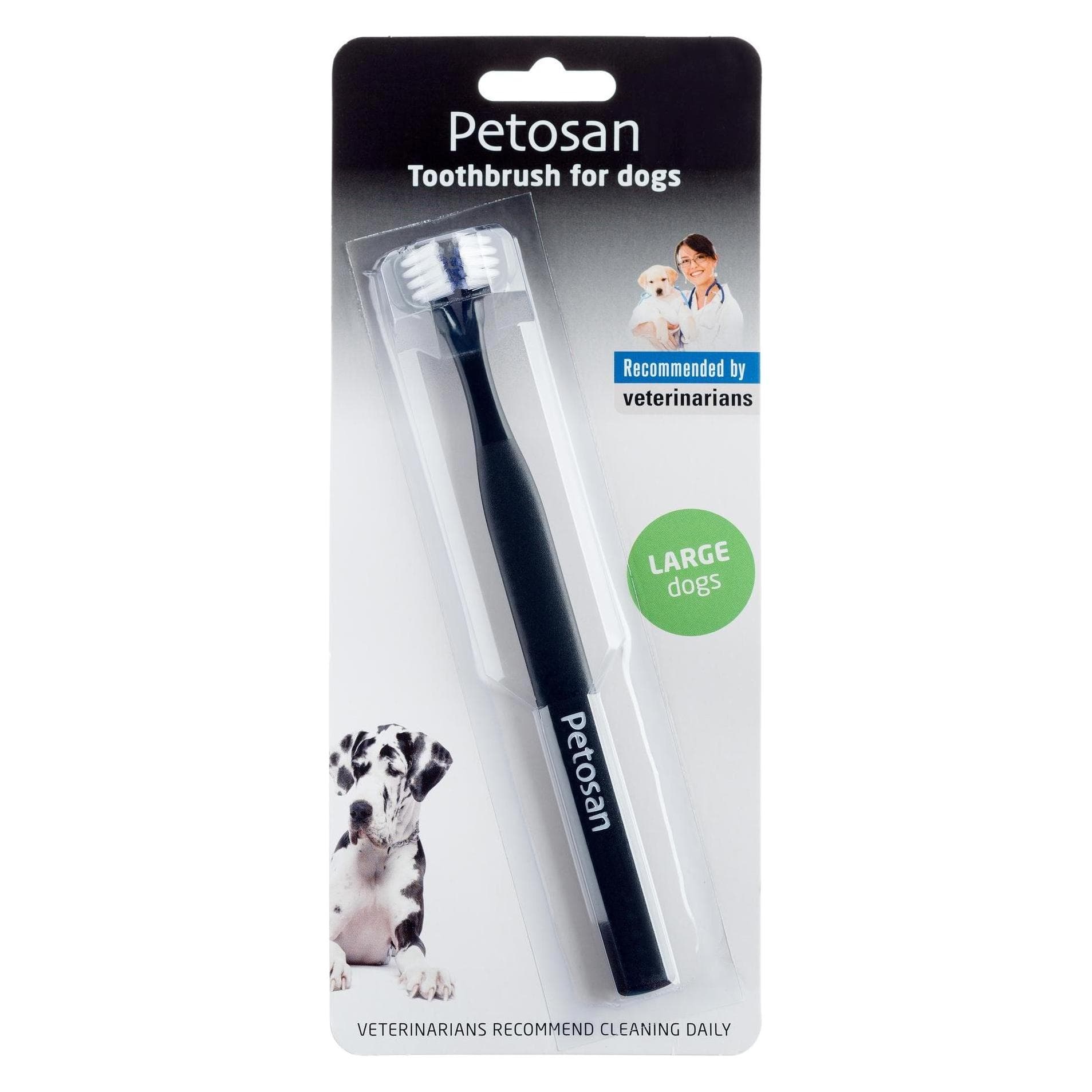 Petosan Hunde-Zahnbürste für Hunde, L (Hund), Tierpflegegerät