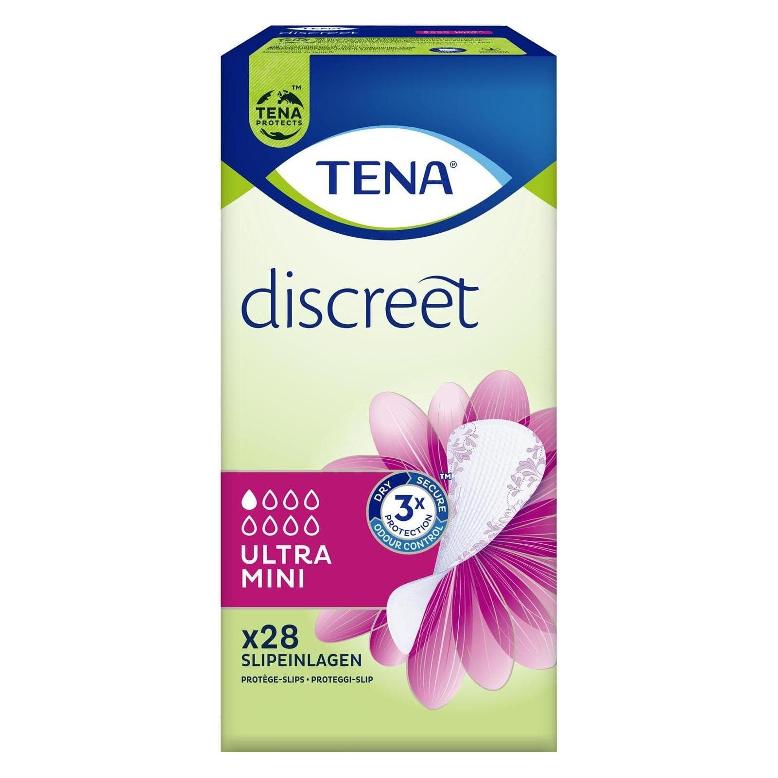Tena, Inkontinenzhygiene, Discreet Ultra Mini (28x, Mini)