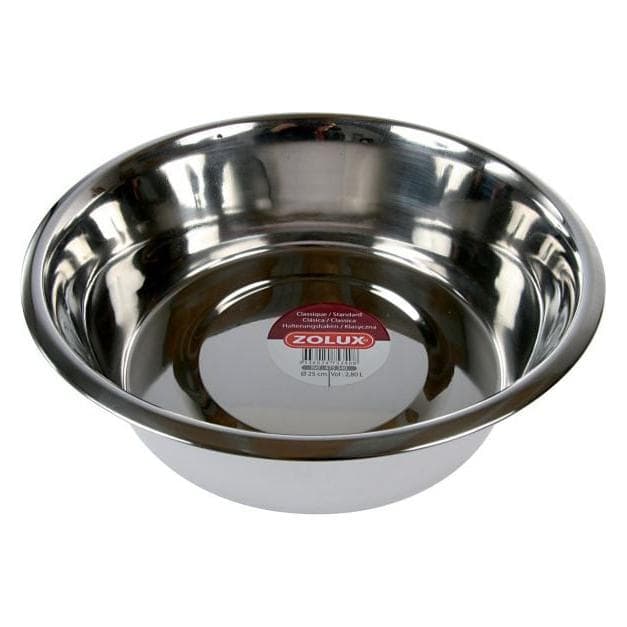 Zolux Miska Inox O 11cm 0.18 l (18 cl), Futternapf