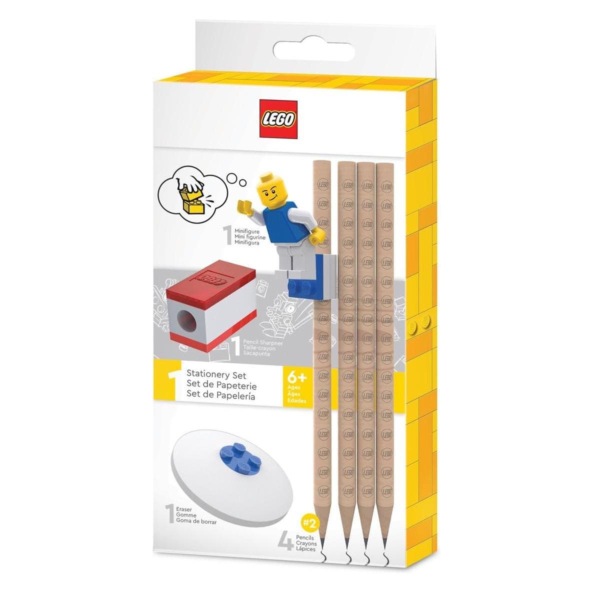 LEGO, Bleistift, Schreibwaren-Set Topper Ver. 2 (4x)