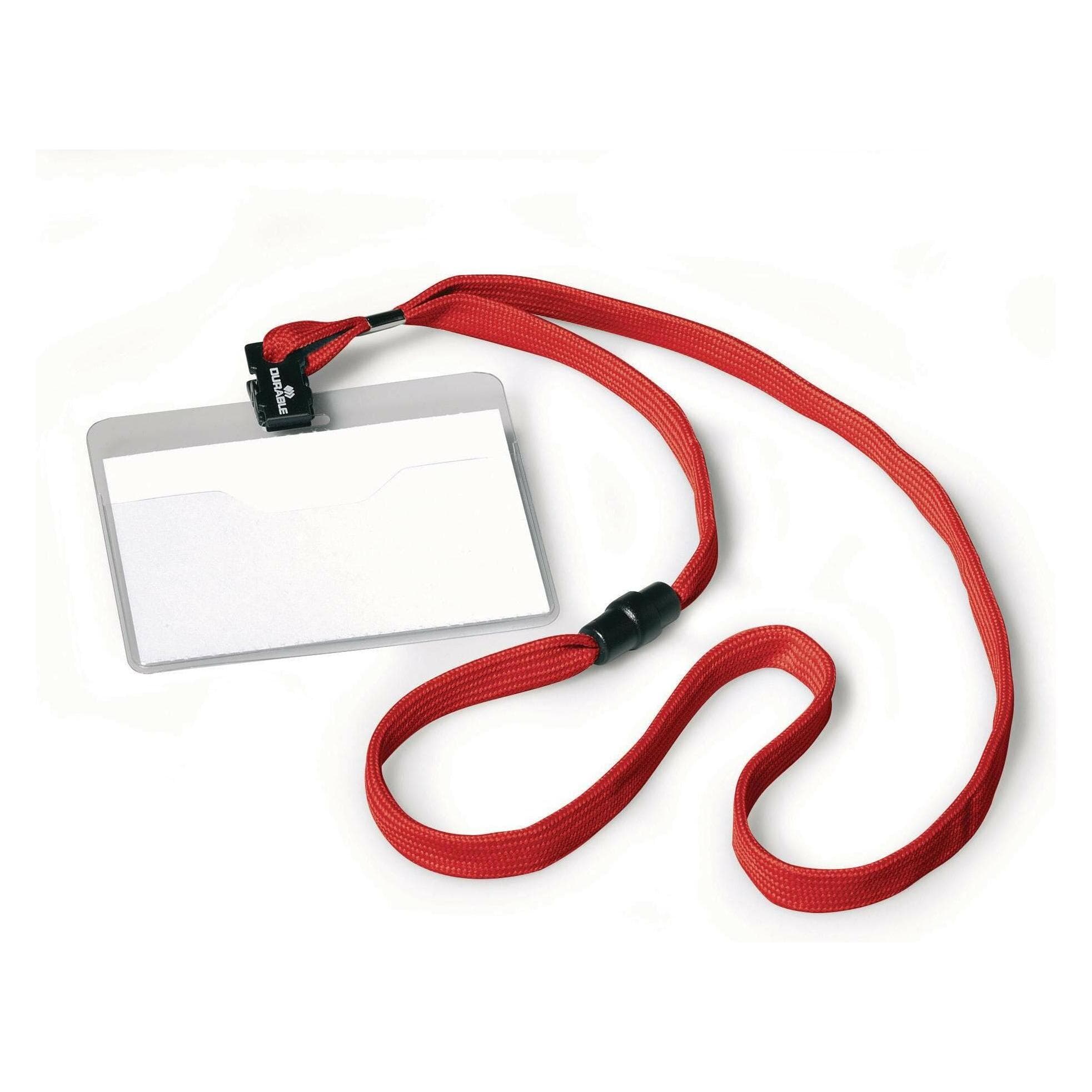 Durable, Informationsschild, Namensschild mit Textilband