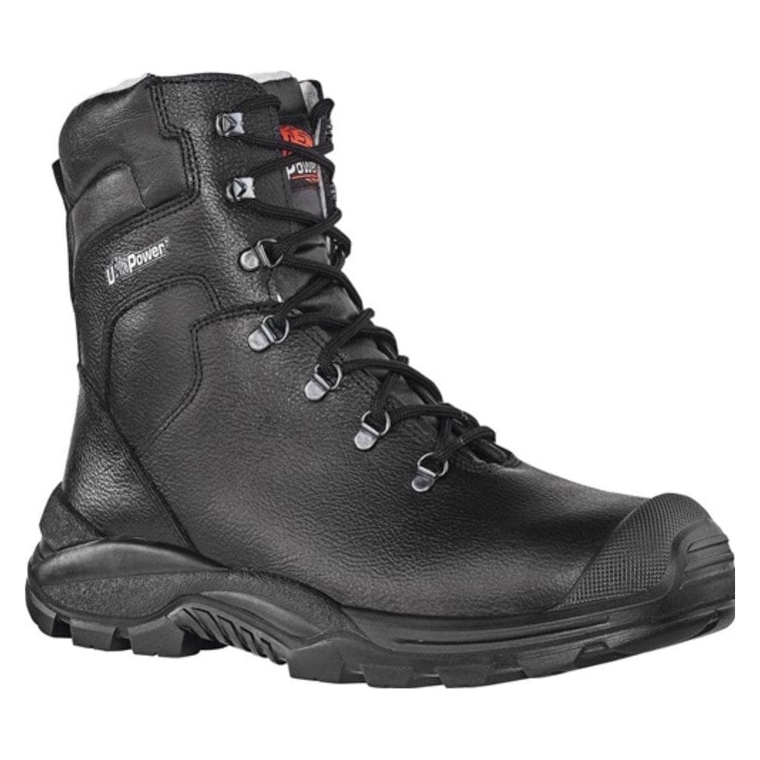 U-Power, Sicherheitsschuhe, Sicherheitswinterstiefel KLEVER UK Grösse 45 schwarz S3 CI SRC Leder (S3, 45)