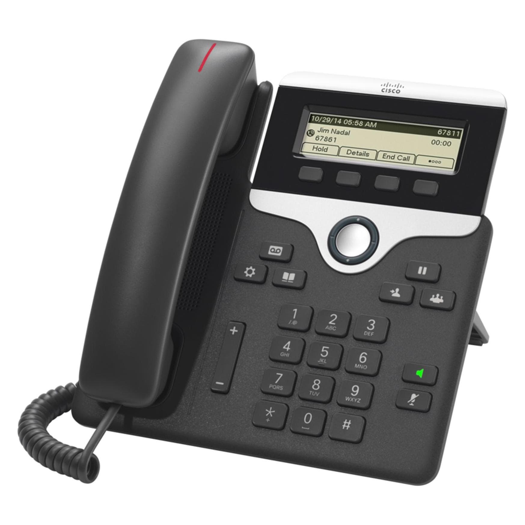 Cisco UC Phone 7811 IP-Telefon Schwarz, Telefon, Schwarz