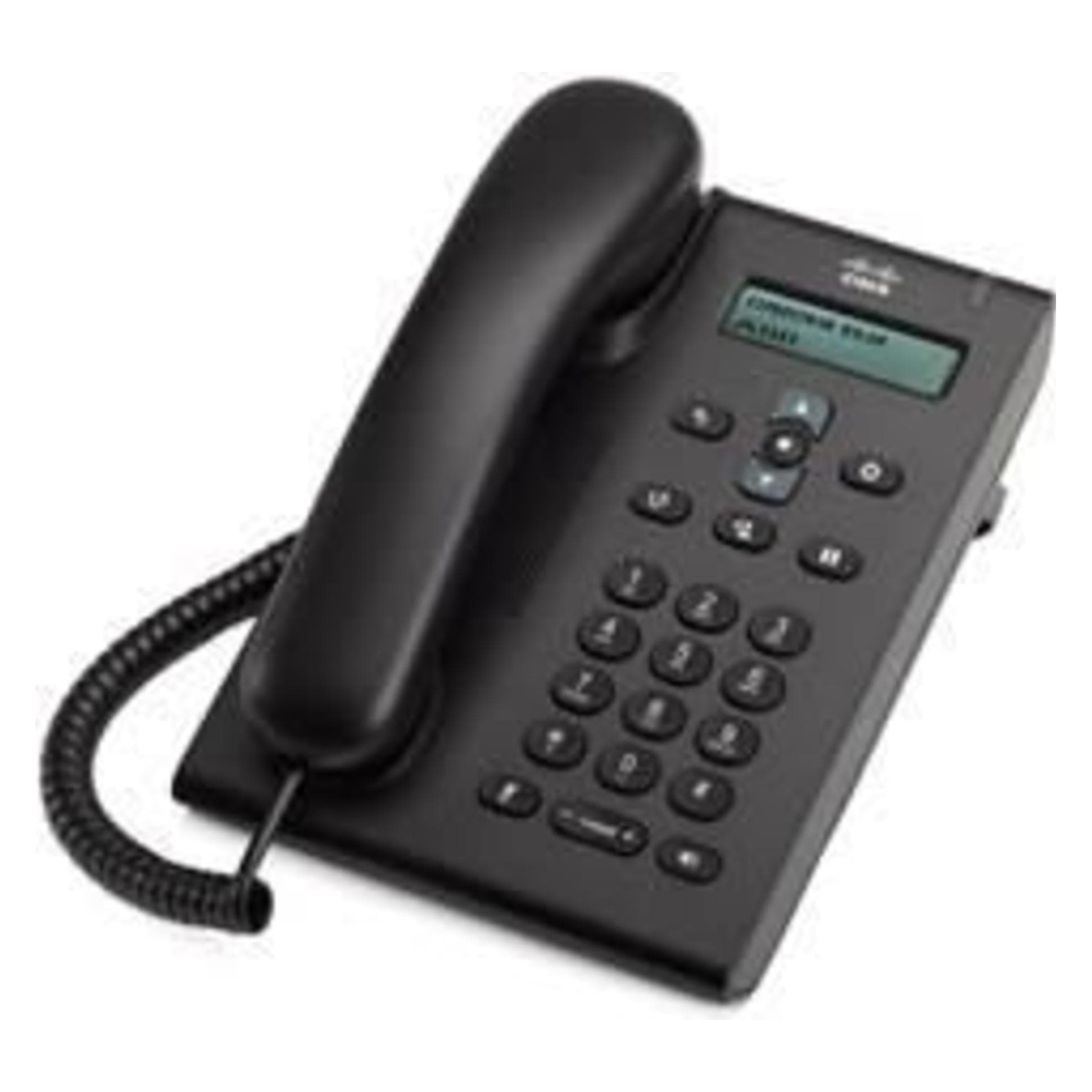 Cisco UNIFIED SIP PHONE 3905, Telefon, Schwarz