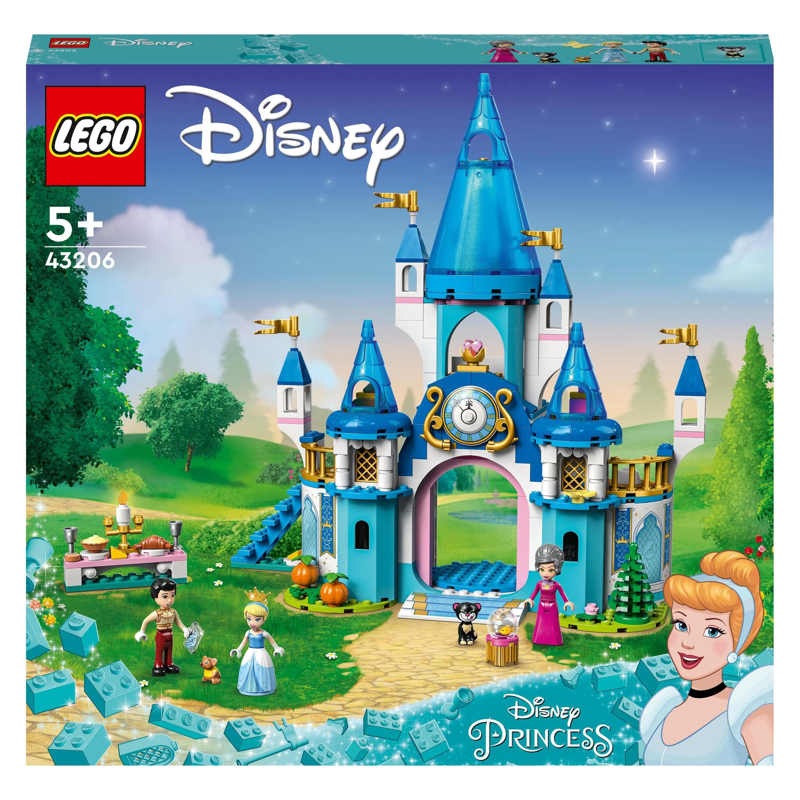 LEGO Cinderellas Schloss (43206, LEGO Disney)
