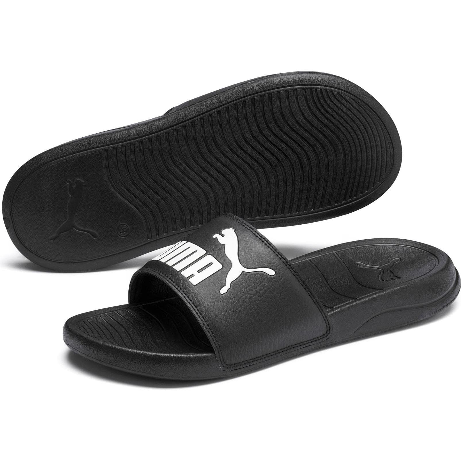 Puma, Unisex, Sandalen, Popcat 20, Schwarz, (46)
