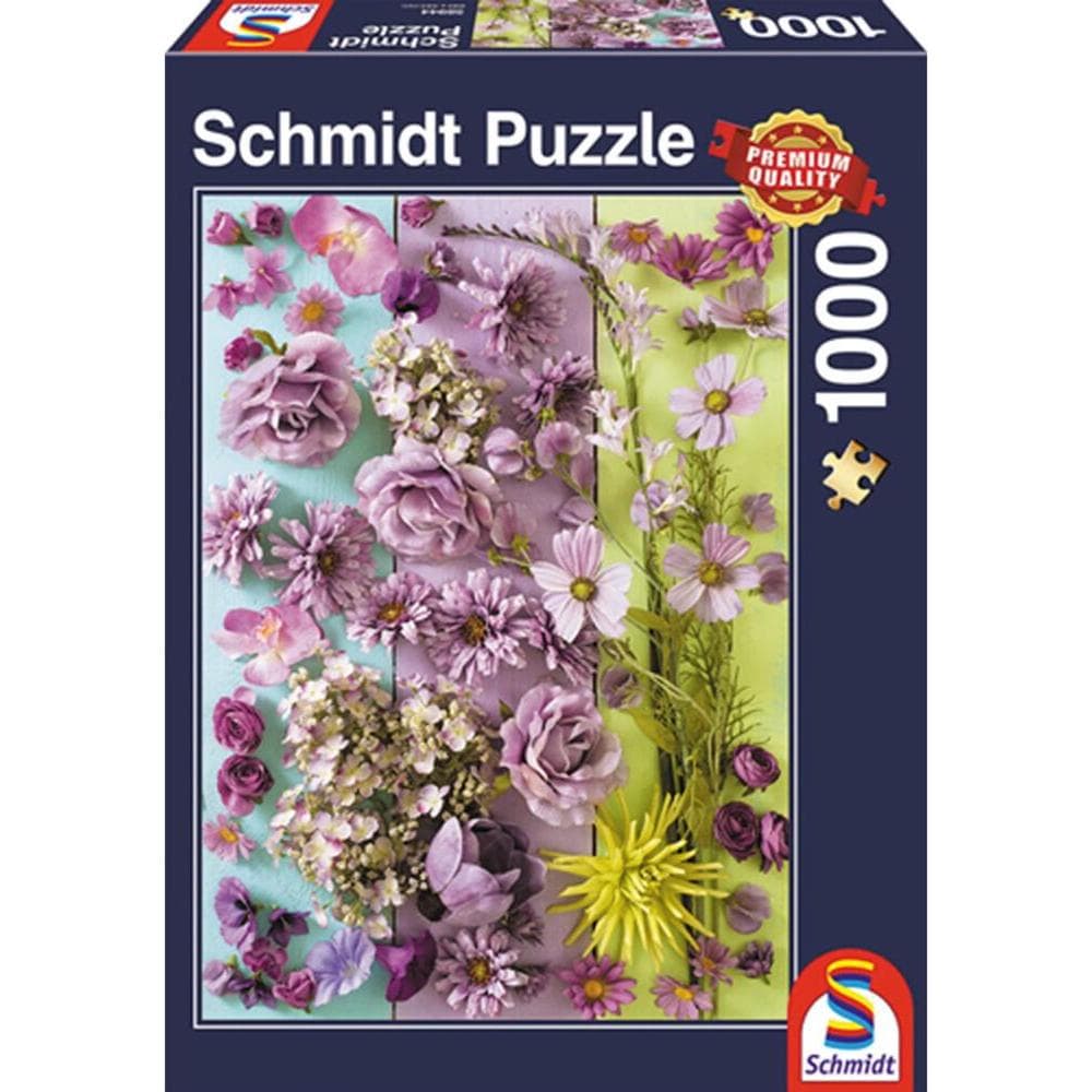 Schmidt Spiele Violette Blüten (1000 Teile)