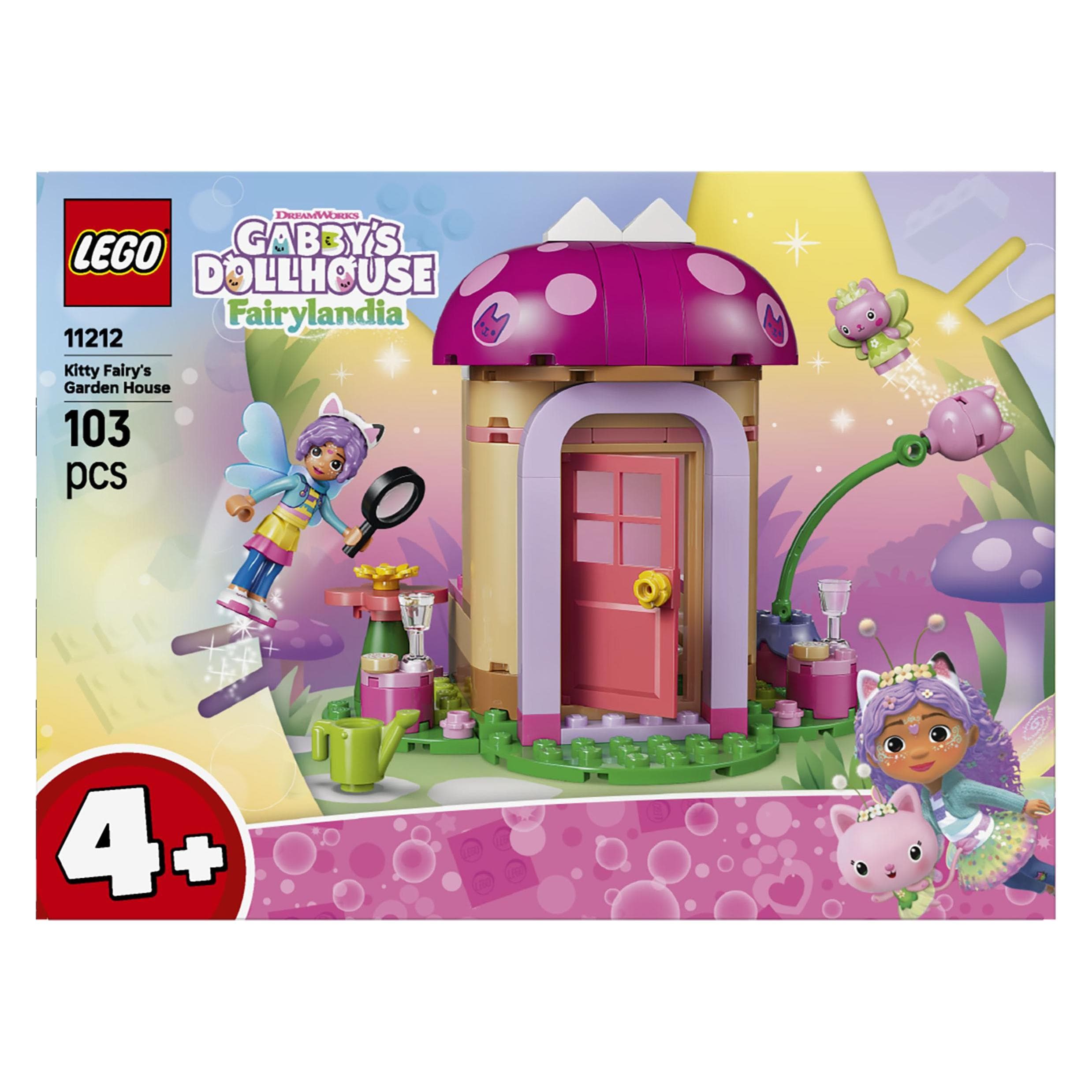 LEGO Kitty Fees Gartenhaus (11212, LEGO Gabbys Dollhouse)