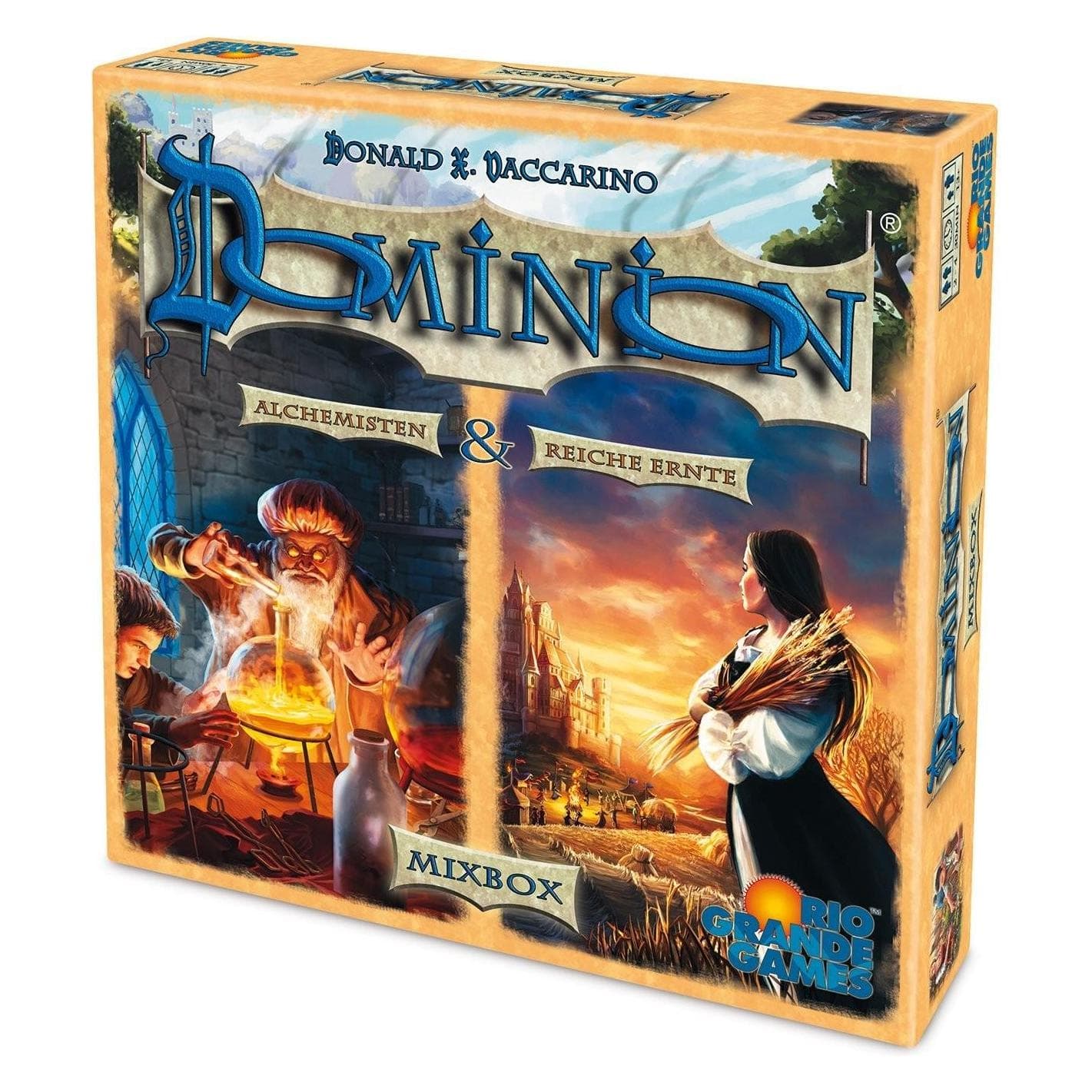 Rio Grande Games Dominion: Mixbox - Alchemisten & Reiche Ernte (Deutsch, 2 - 4 Spieler)