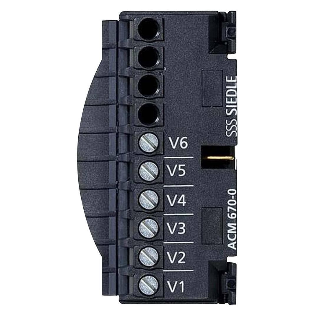 Siedle, Zubehör Gebäudesicherheit, S. & Soehne Klemmblock sw f. ACM 670 200029836-00
