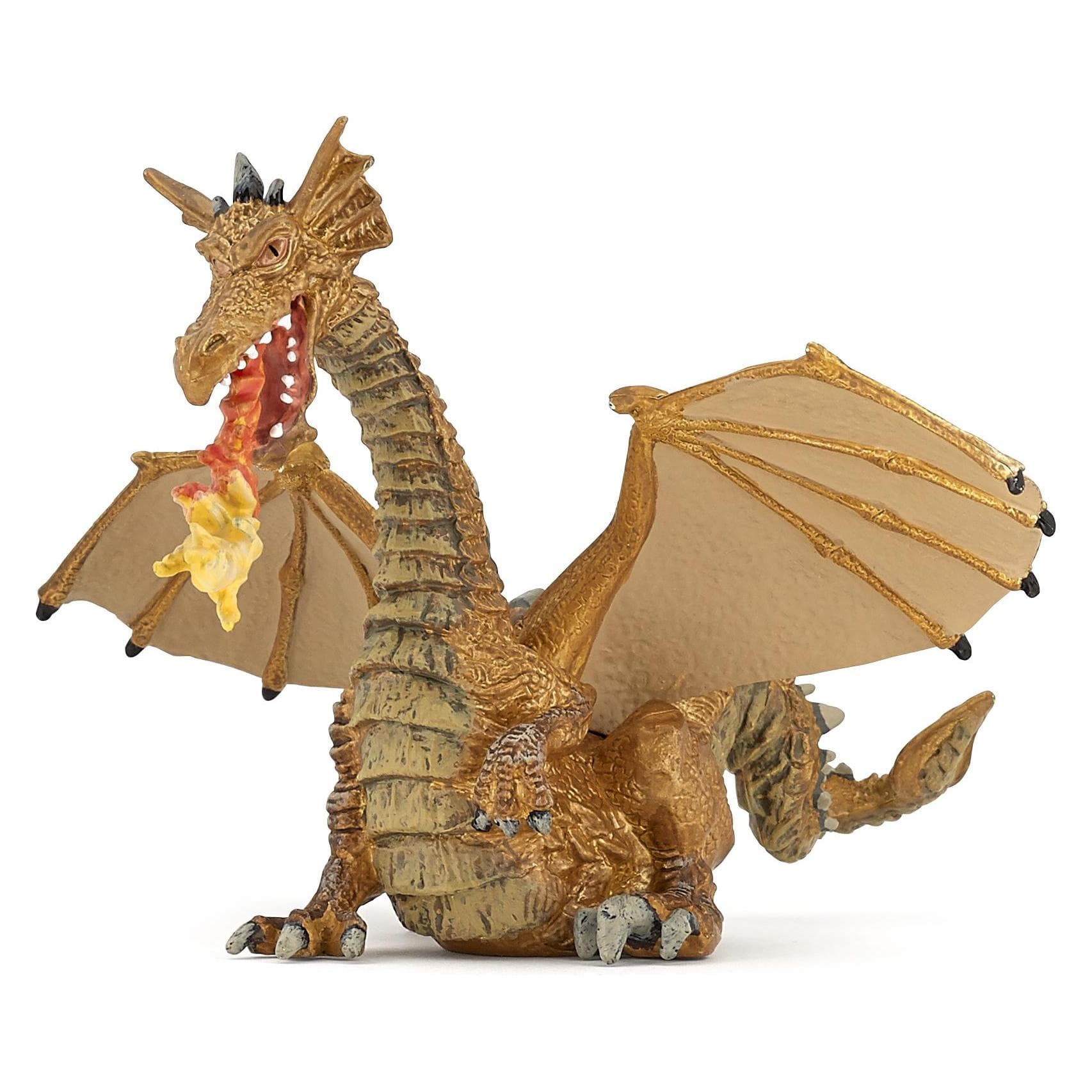 Papo Feuerspeiender Drache, gold
