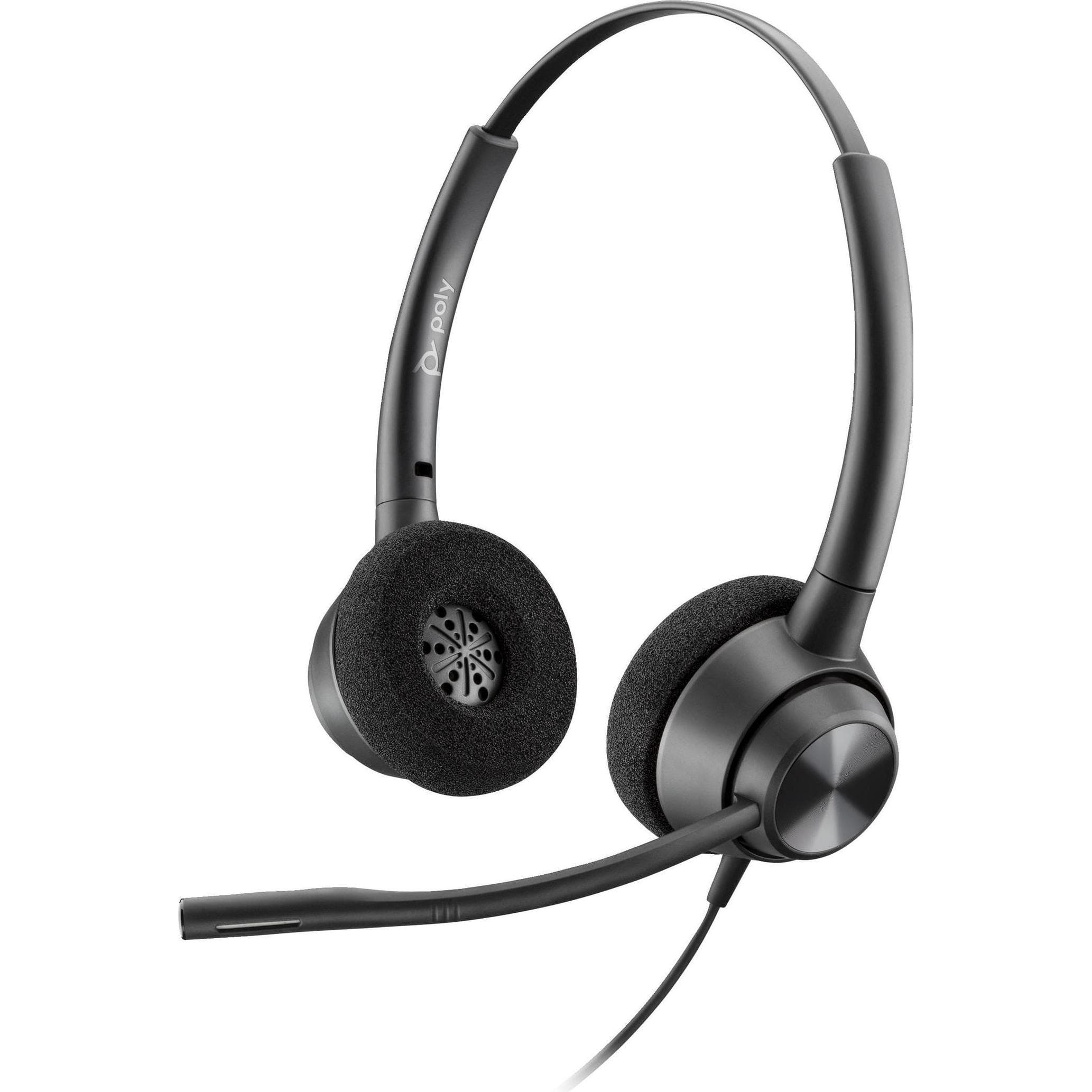 Poly Encore Pro 320 (Kabelgebunden, USB-A), Office Headset, Schwarz