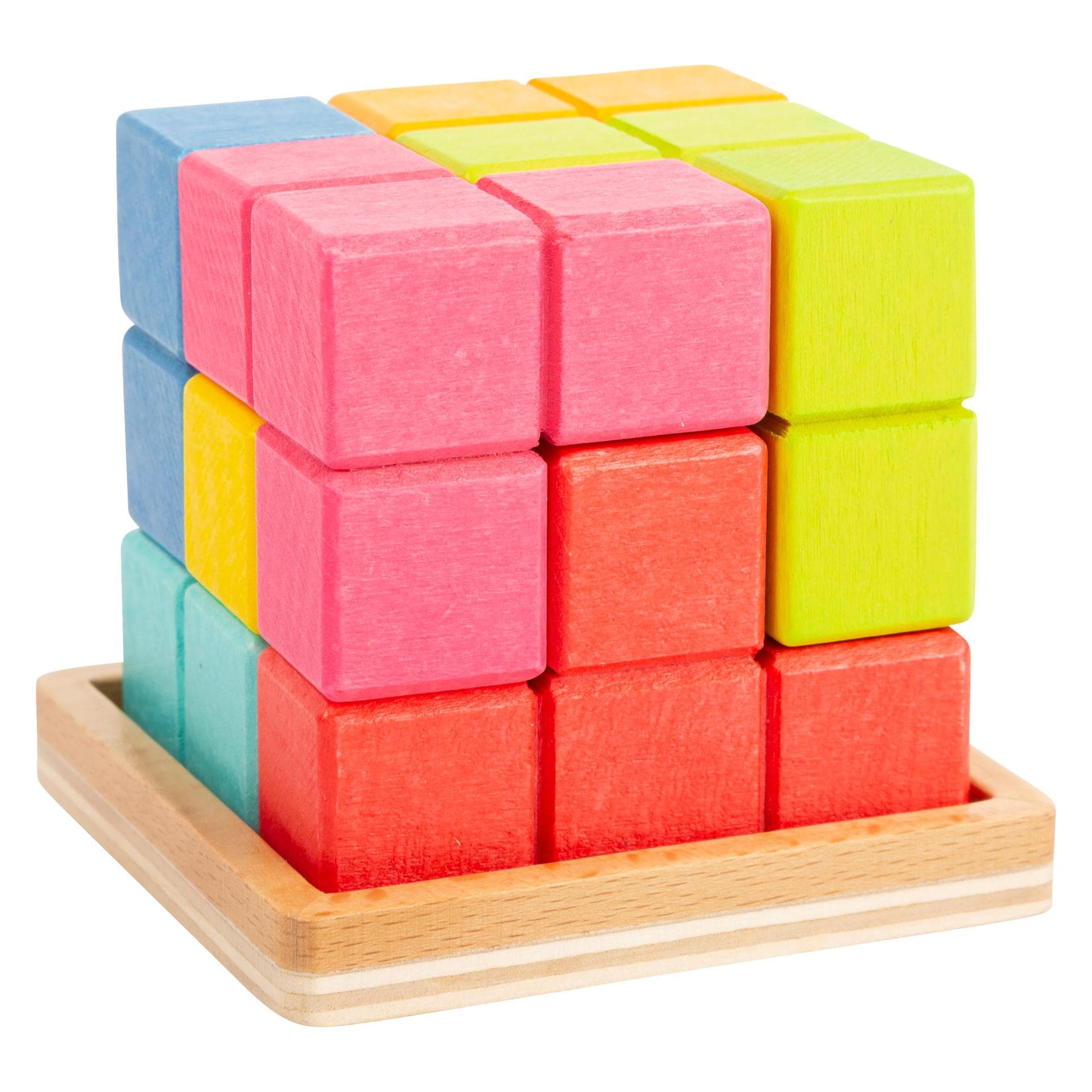 small foot 3D Puzzle Würfel geometrische Formen (Deutsch)