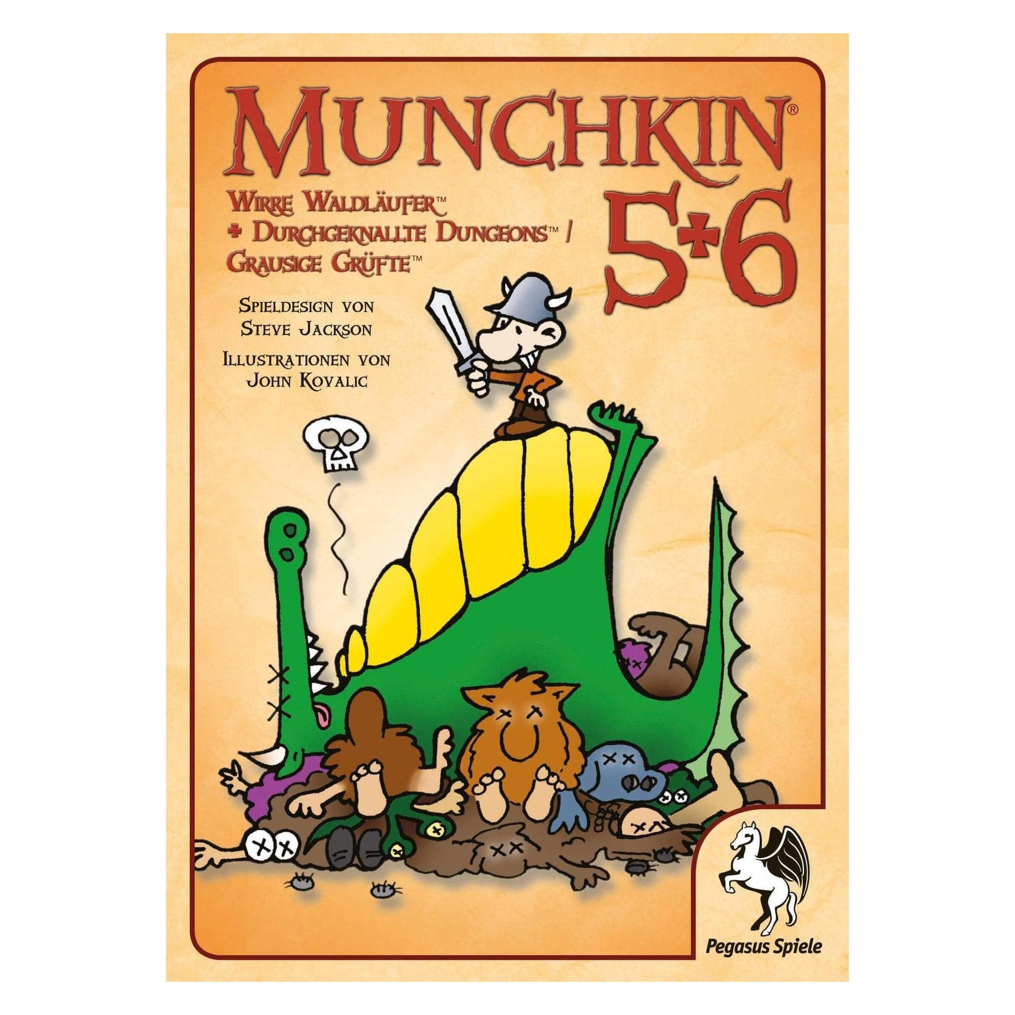 Pegasus Munchkin 5+6+6.5 (Deutsch, 3 - 6 Spieler)