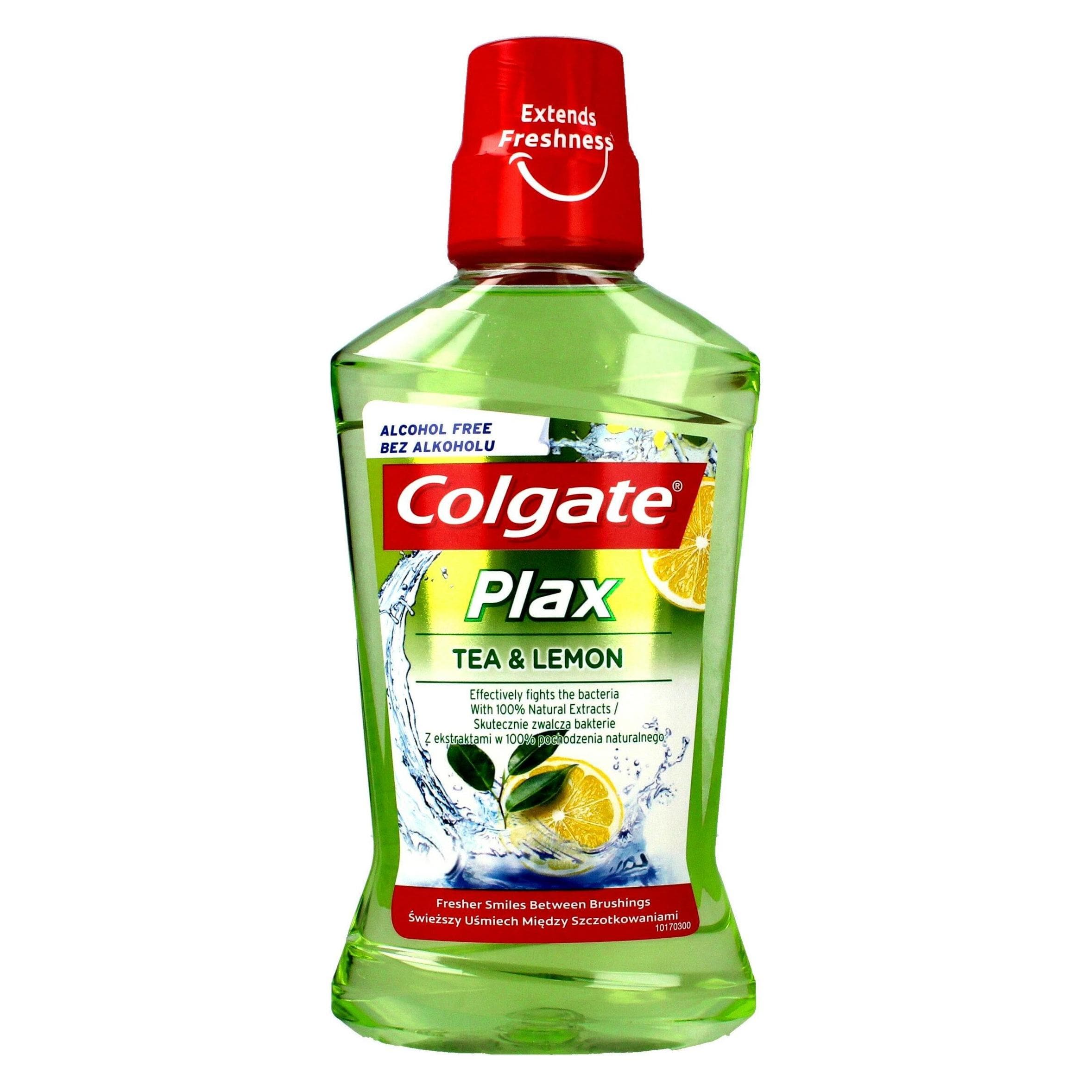 Colgate, Mundspülung, Plax Tea & Lemon (500 ml, Mundwasser)