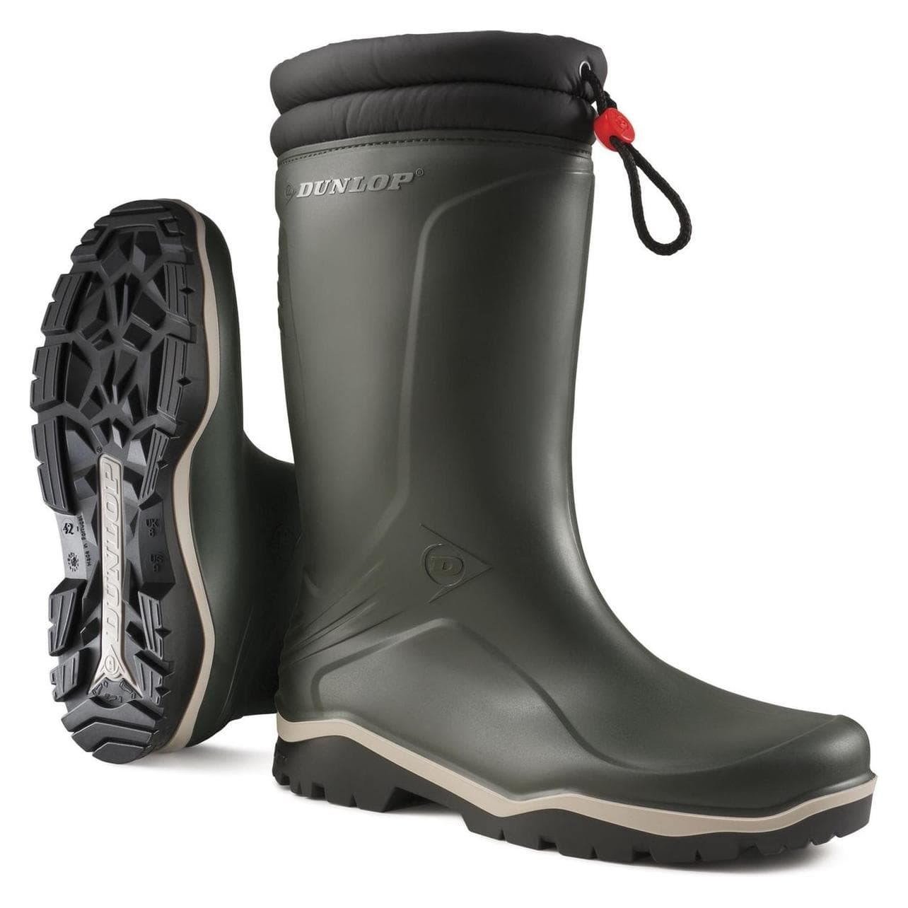Dunlop, Herren, Gummistiefel, Blizzard, Grün, (43)